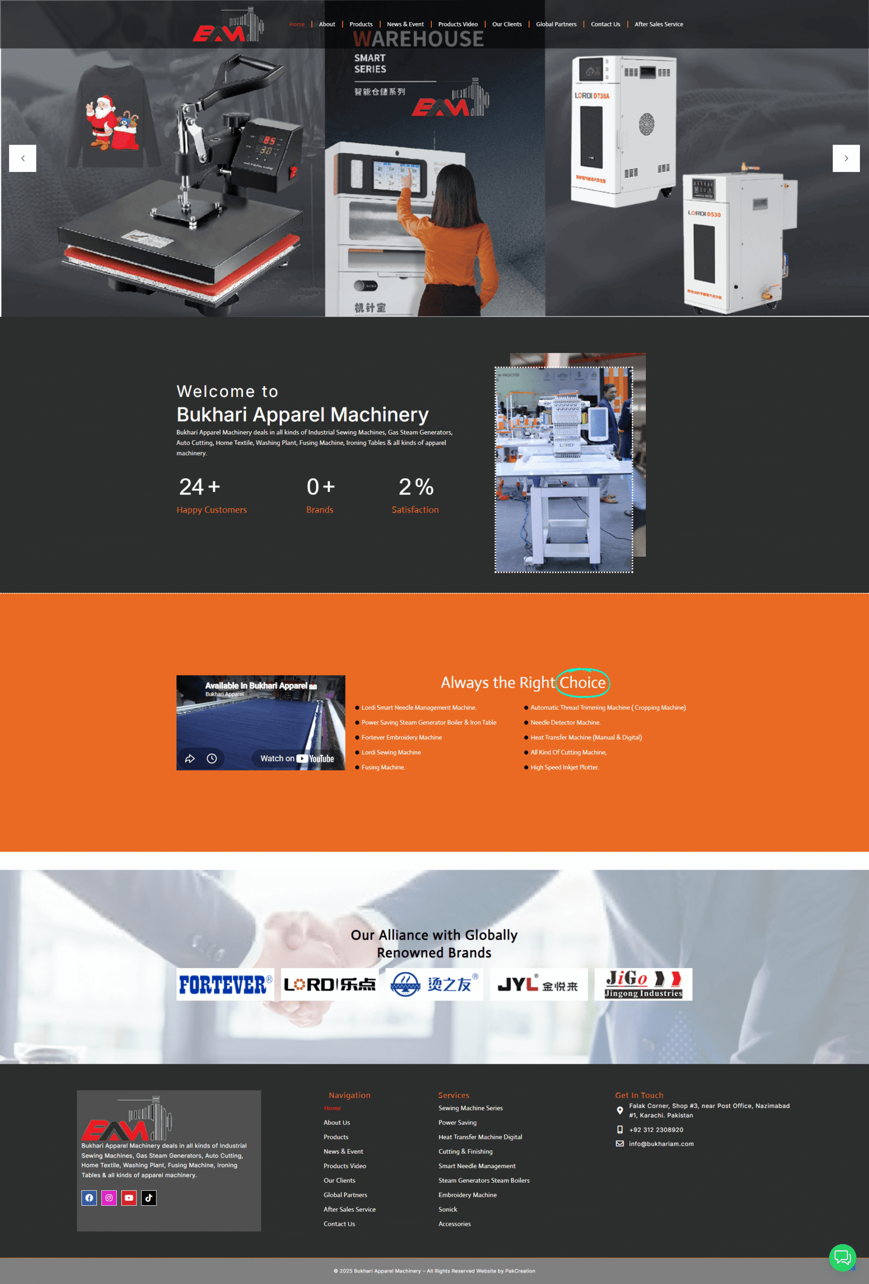 Bukhari Apparel Machinery